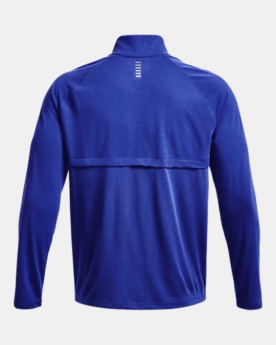 Camiseta con media cremallera UA Streaker Run para hombre, Blue, pdpMainDesktop image number 5